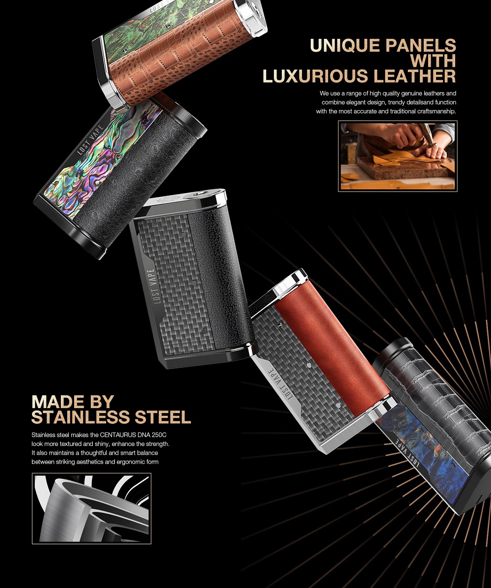 centaurus dna 250c box mod by lost vape 4