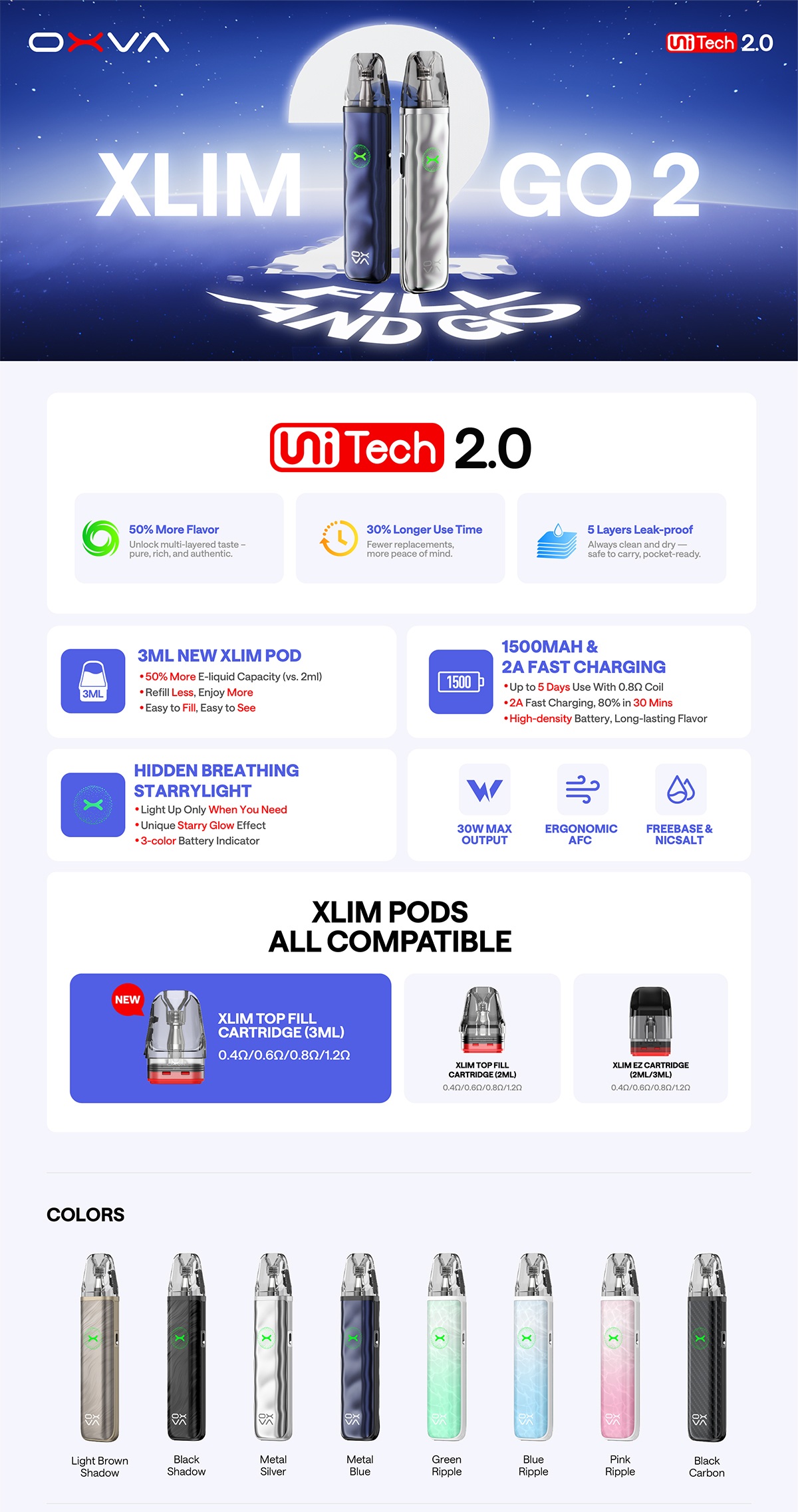xlim go2 3ml by oxva 3