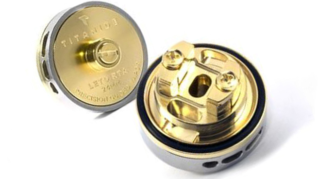 Leto rta titanide 24mm vapexperts silveraaaaa