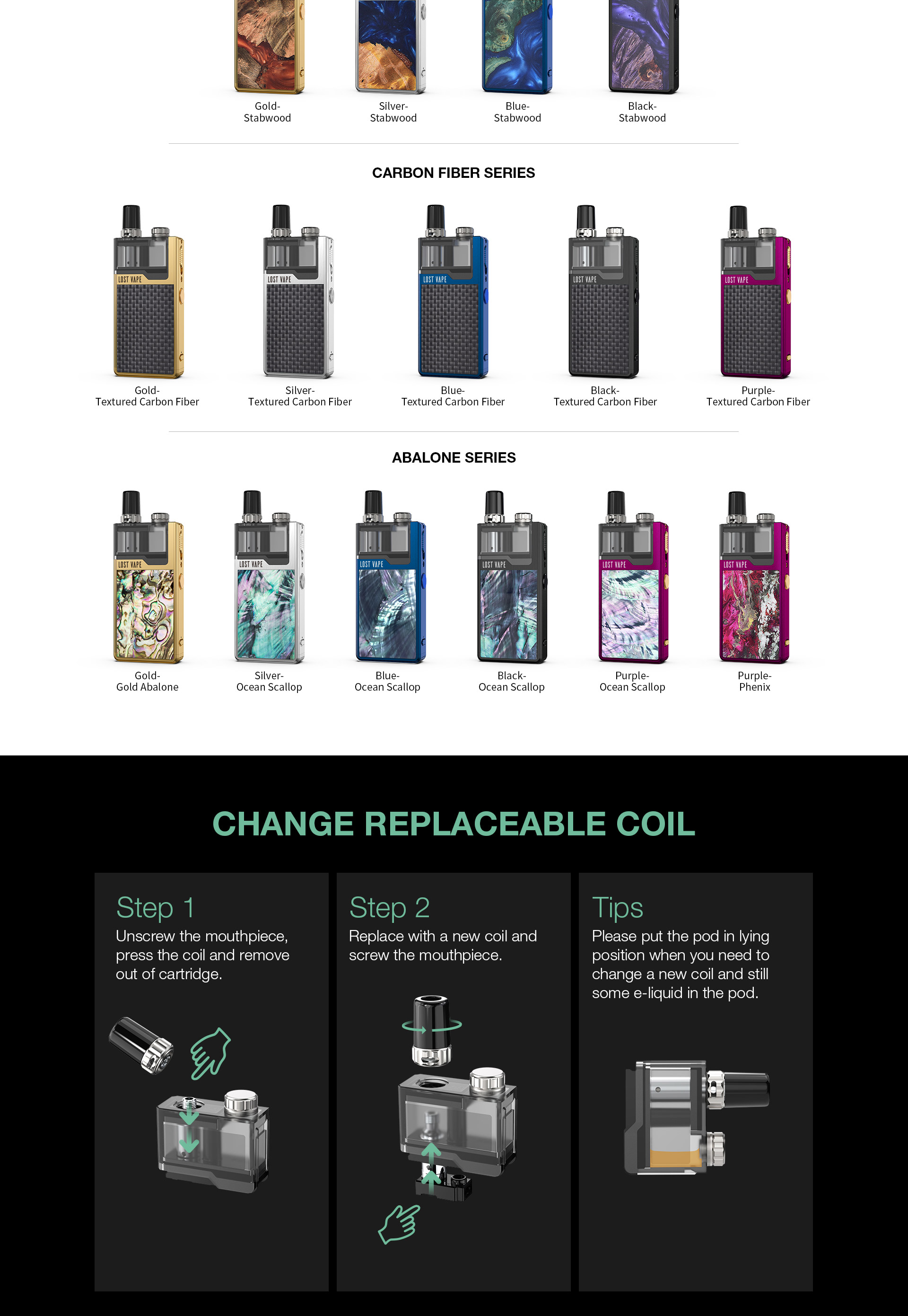 Lost Vape Pod Orion DNA Plus vapexperts 7