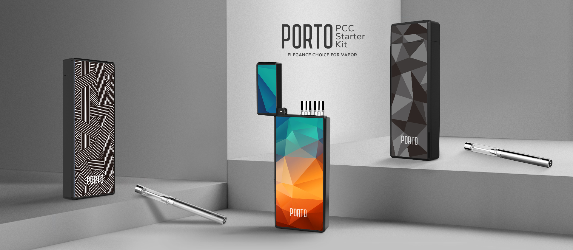 VapeOnly Porto PCC Starter Kit 800mAh vapexperts 1
