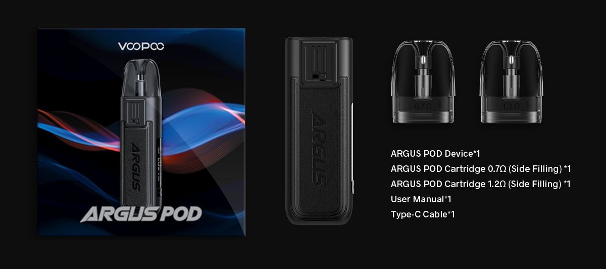 argus pod kit 800mah 2ml by voopoo 13