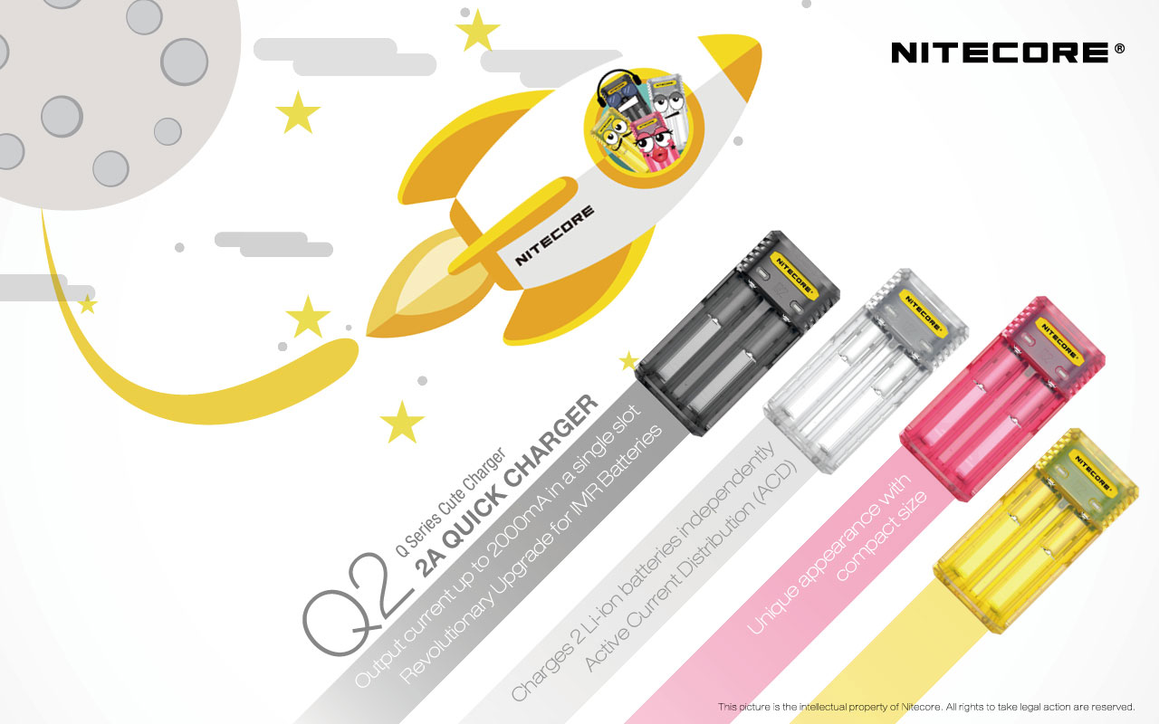 NITECORE Q2 charger vapexperts 1