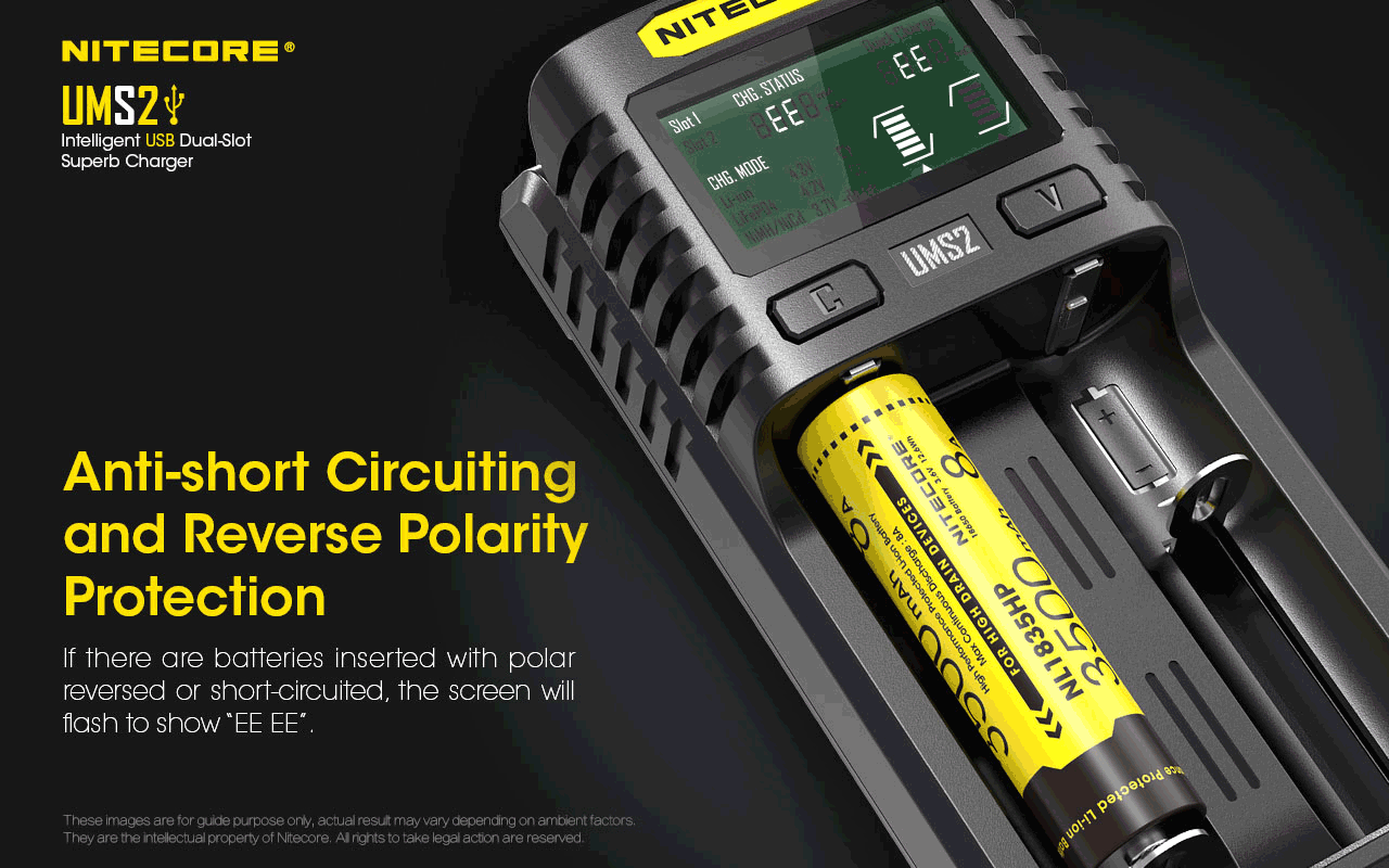 NITECORE UMS2 chagrer vapexperts 2