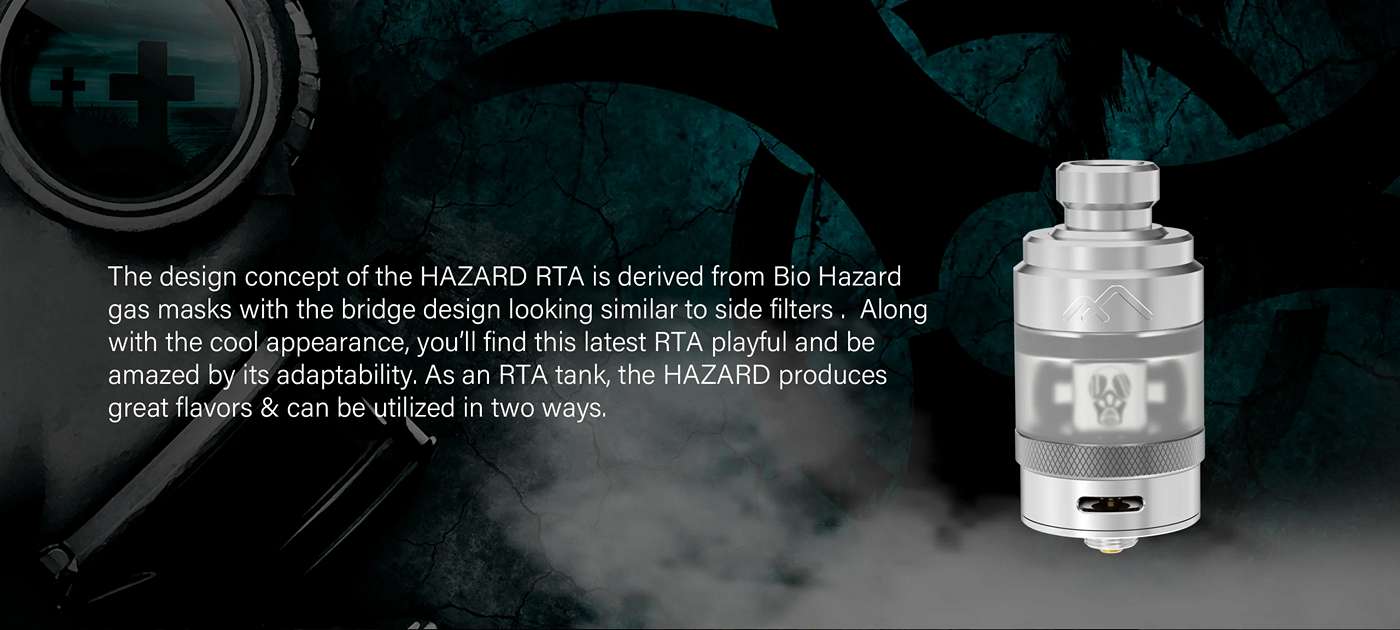 hazard rta 24mm by across vape stainless 2