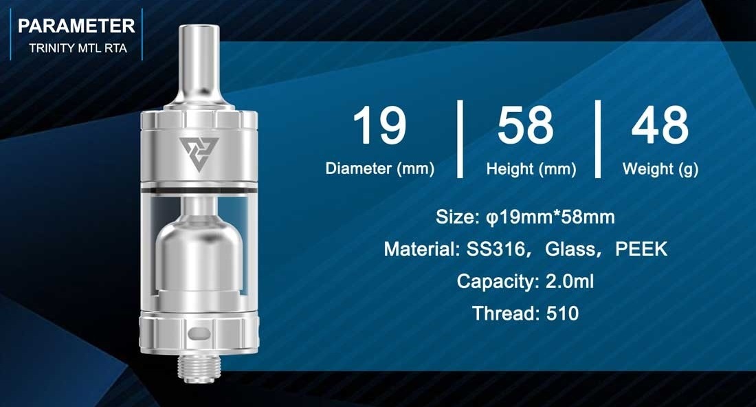 trinity mtl rta 19mm 2ml by ambition mods 2