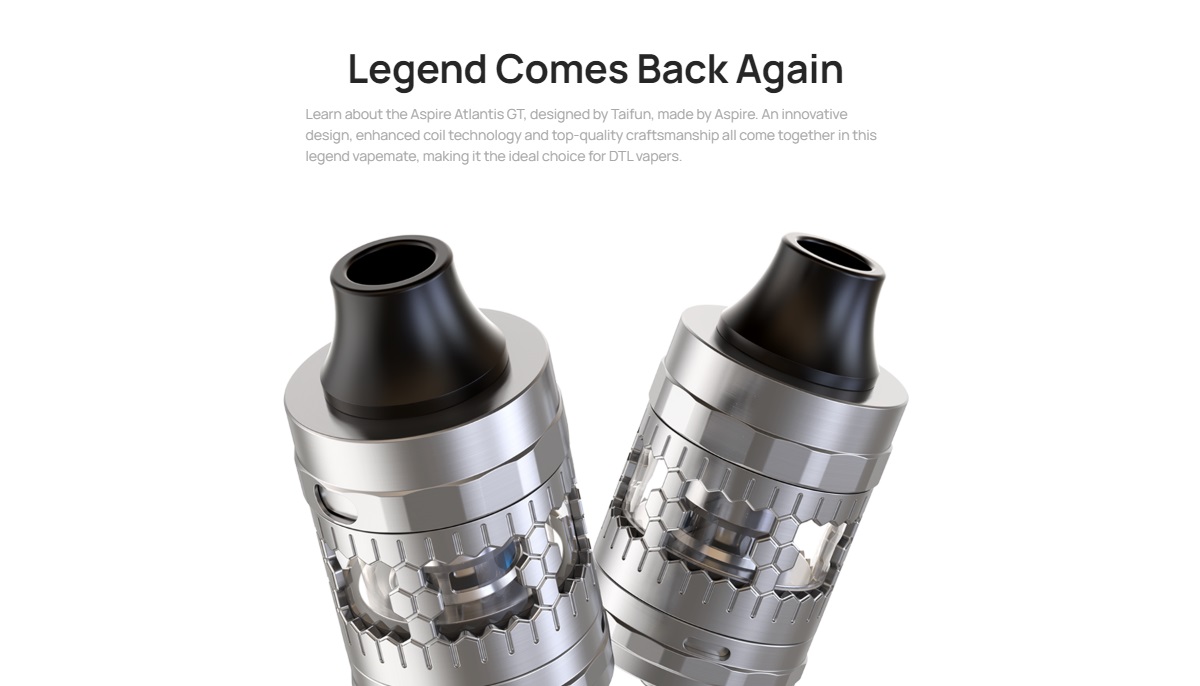 atlantis gt tank 25mm by aspire taifun 2