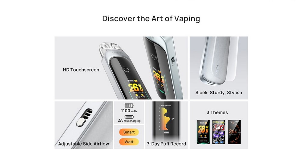 pixo pod kit 1100mah 2ml by aspire 2