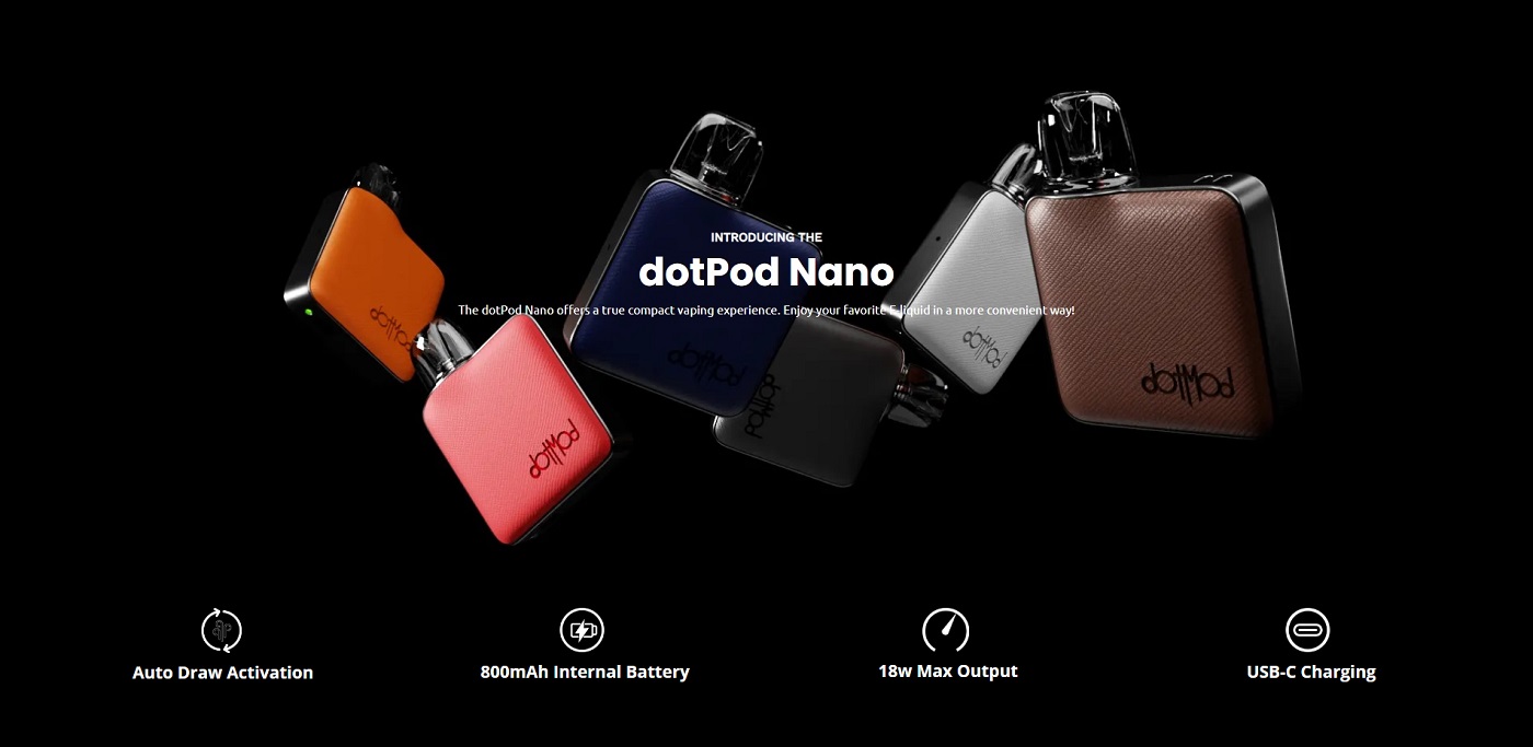 dotpod nano 800mah 2 0ml by dotmod 1