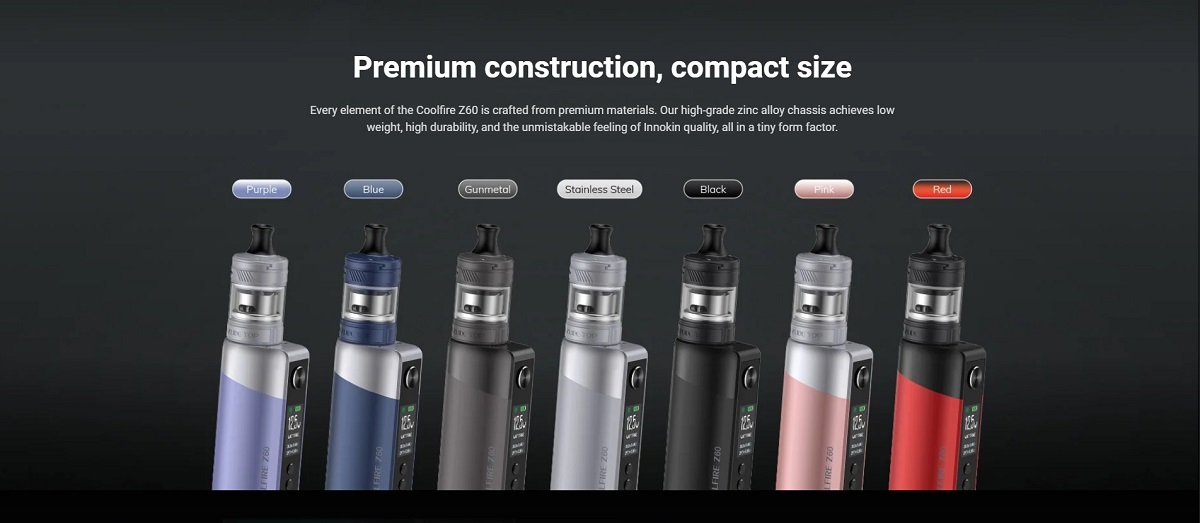 coolfire z60 2500mah 5ml kit by innokin 2