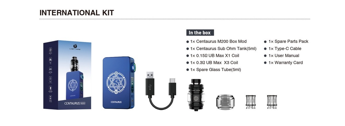 centaurus m200 kit 200w by lost vape 10