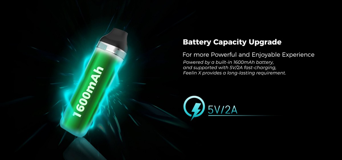 feelin x 1600mah 5ml pod kit by nevoks 4